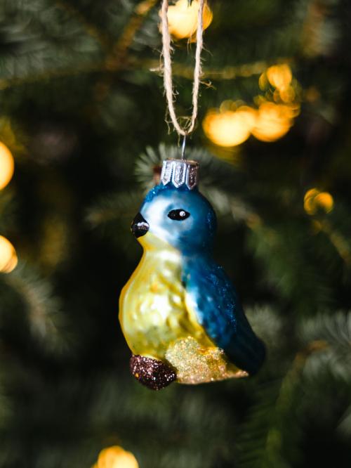 Bombka retro - Sikorka