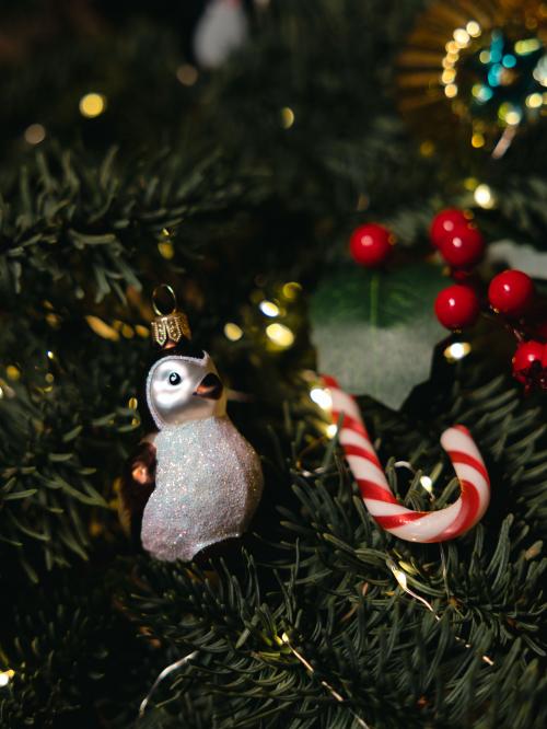 Bombka retro - Wróbelek