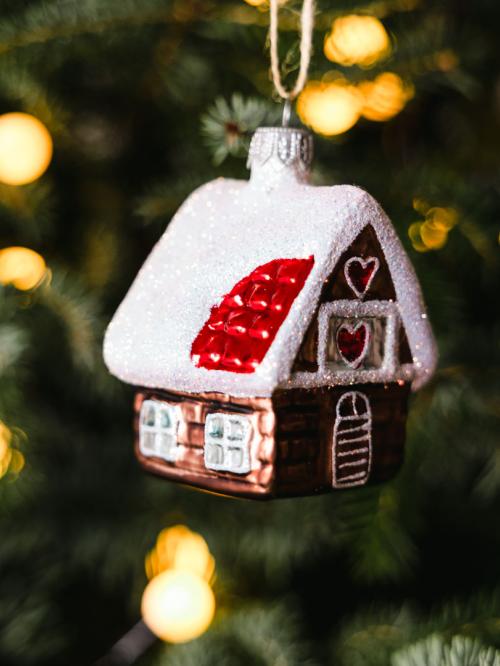 Bombka retro - Chatka