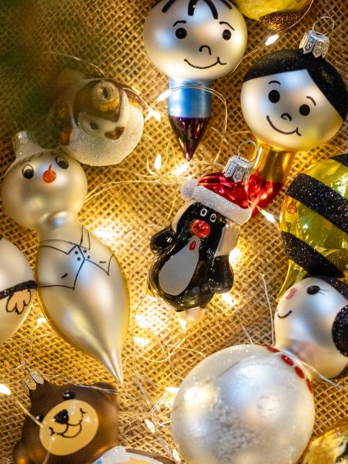 Bombka retro - Krecik