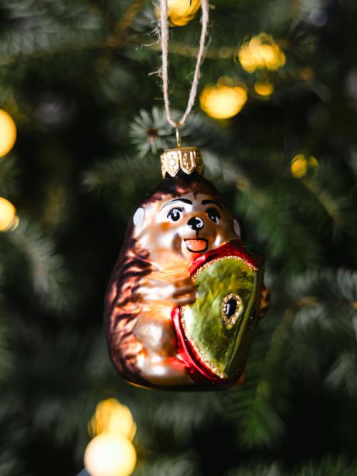 Bombka retro - Jeżyk