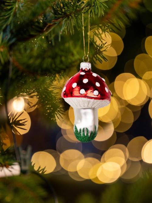 Bombka retro - muchomorek pojedynczy