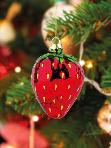 Bombka retro - Truskawka