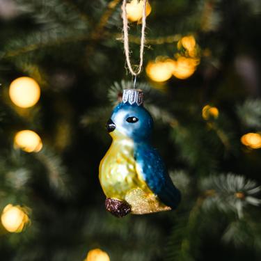 Bombka retro - Sikorka