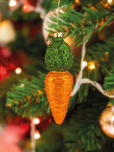 Bombka retro - Marchewka