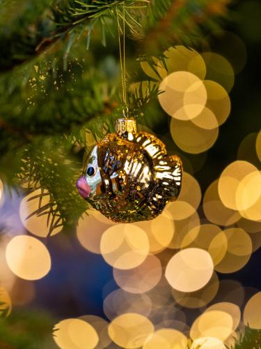 Bombka retro - Złota Rybka