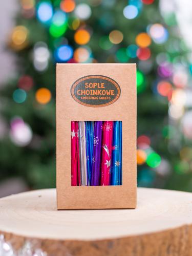 Cukierki choinkowe - sopelki