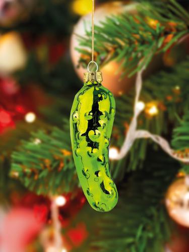 Bombka retro - Ogórek